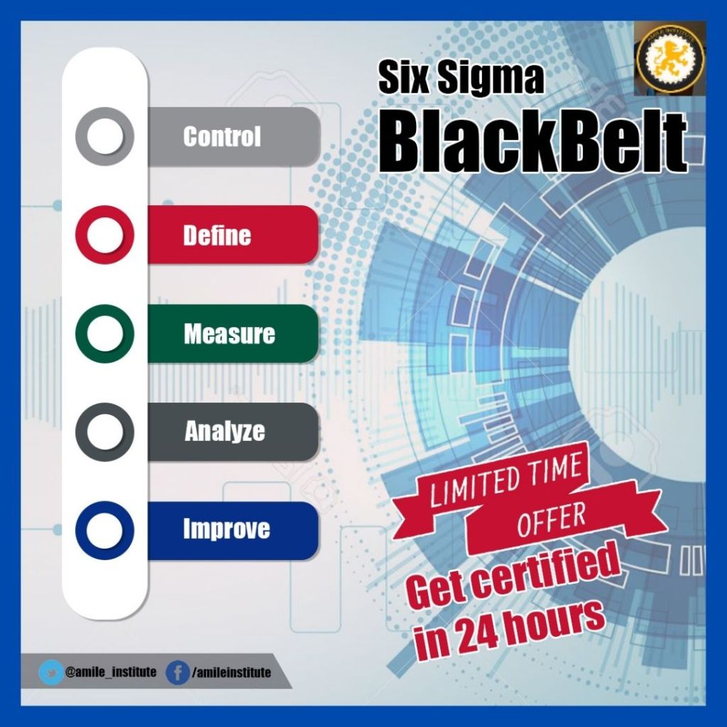 black belt six sigma certification